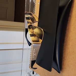 Moschino gold mirrored sunglasses